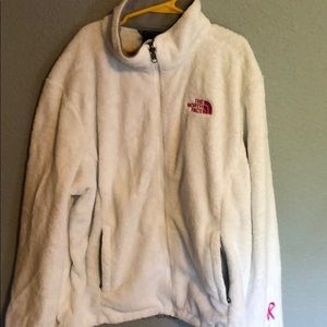 North face fuzzy sweatshirt!